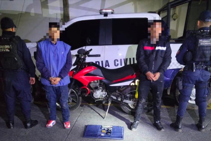 Asegurados 2 hombres en posesión de arma de fuego en Uruapan: SSP