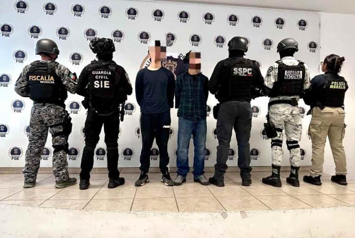 Asegurados dos hombres, 800 kg de droga y laboratorio clandestino en Morelia: SSP