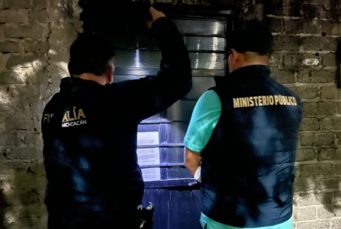 Aseguran droga y un inmueble durante cateos realizados en Jungapeo y Tlalpujahua