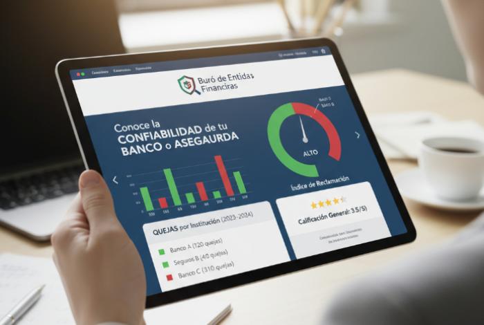 Así puedes saber cuántas quejas tiene tu banco o aseguradora y qué tan confiables son: Buró de entidades financieras