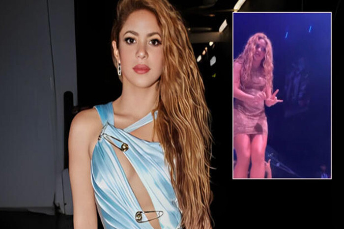 Así reaccionó Shakira tras descubrir que la grababan debajo de su vestido