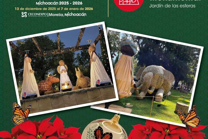 Asómbrate con el nacimiento artesanal monumental que estará en la Villa Navideña: Sectur