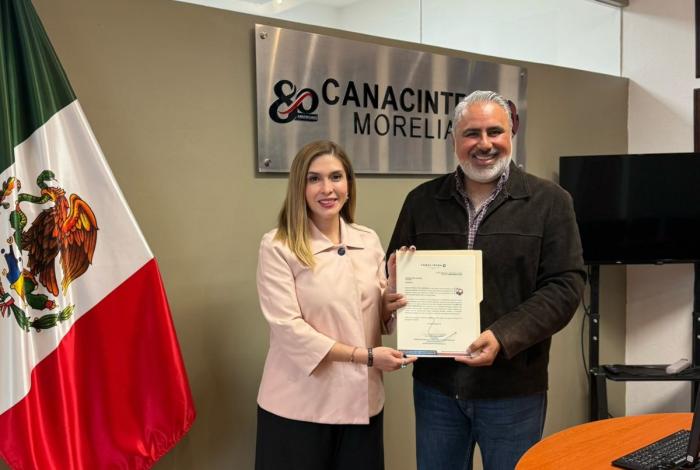 Asume Paulina Vera el Comité de Mujeres Industriales de CANACINTRA Morelia