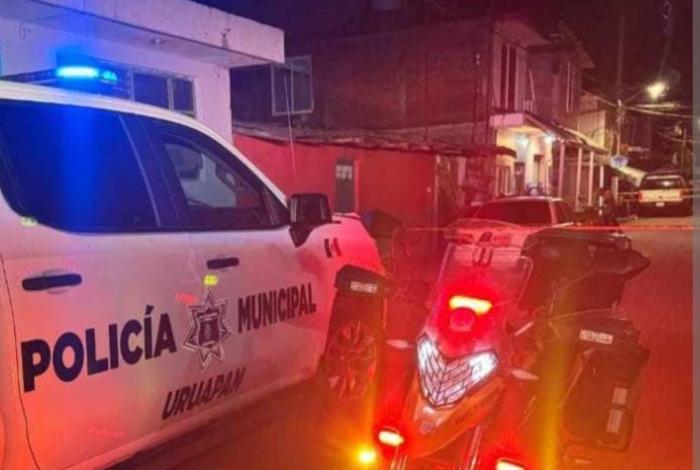 Ataque armado en Uruapan moviliza a fuerzas policiales