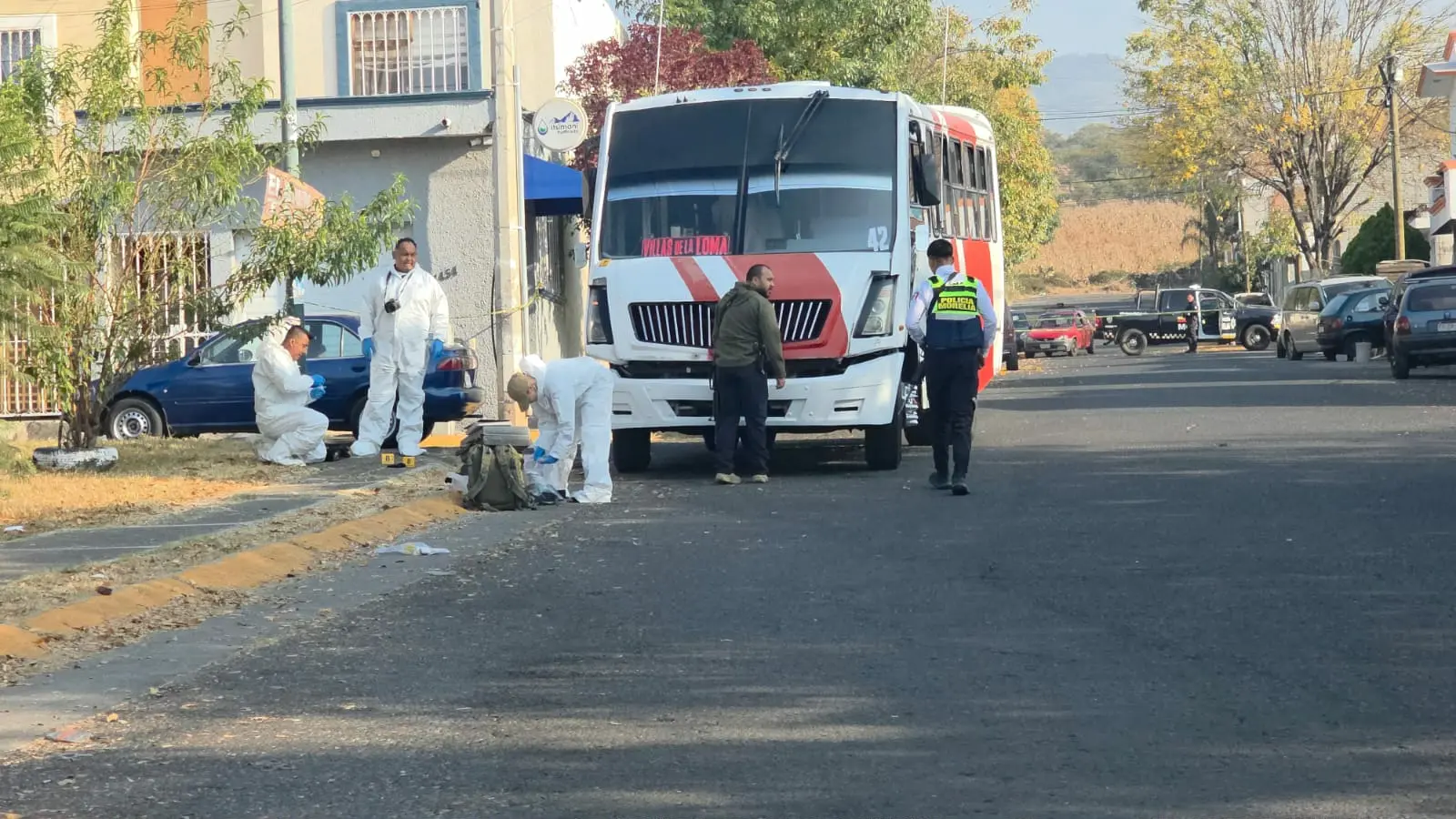 Ataque en Camión de Morelia