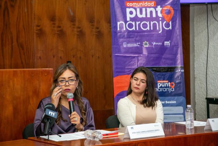 Atienden primer caso de viol3ncia comunitaria de género, a través de app Comunidad Naranja