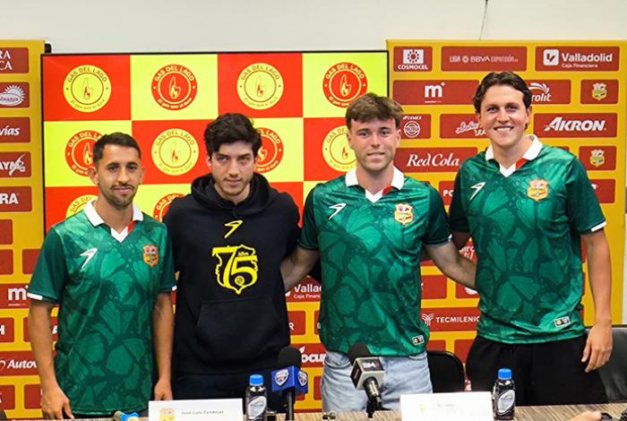 Atlético Morelia presenta a tres refuerzos más, entre ellos un portero español