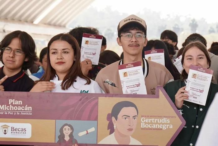 Avanza 41% cobertura de asambleas de la Beca Gertrudis Bocanegra en Michoacán: Iemsysem