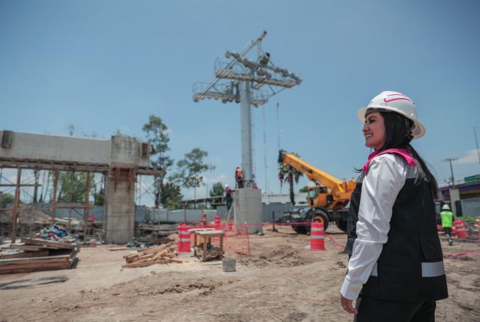 Avanza con paso firme Teleférico de Morelia: Gladyz Butanda