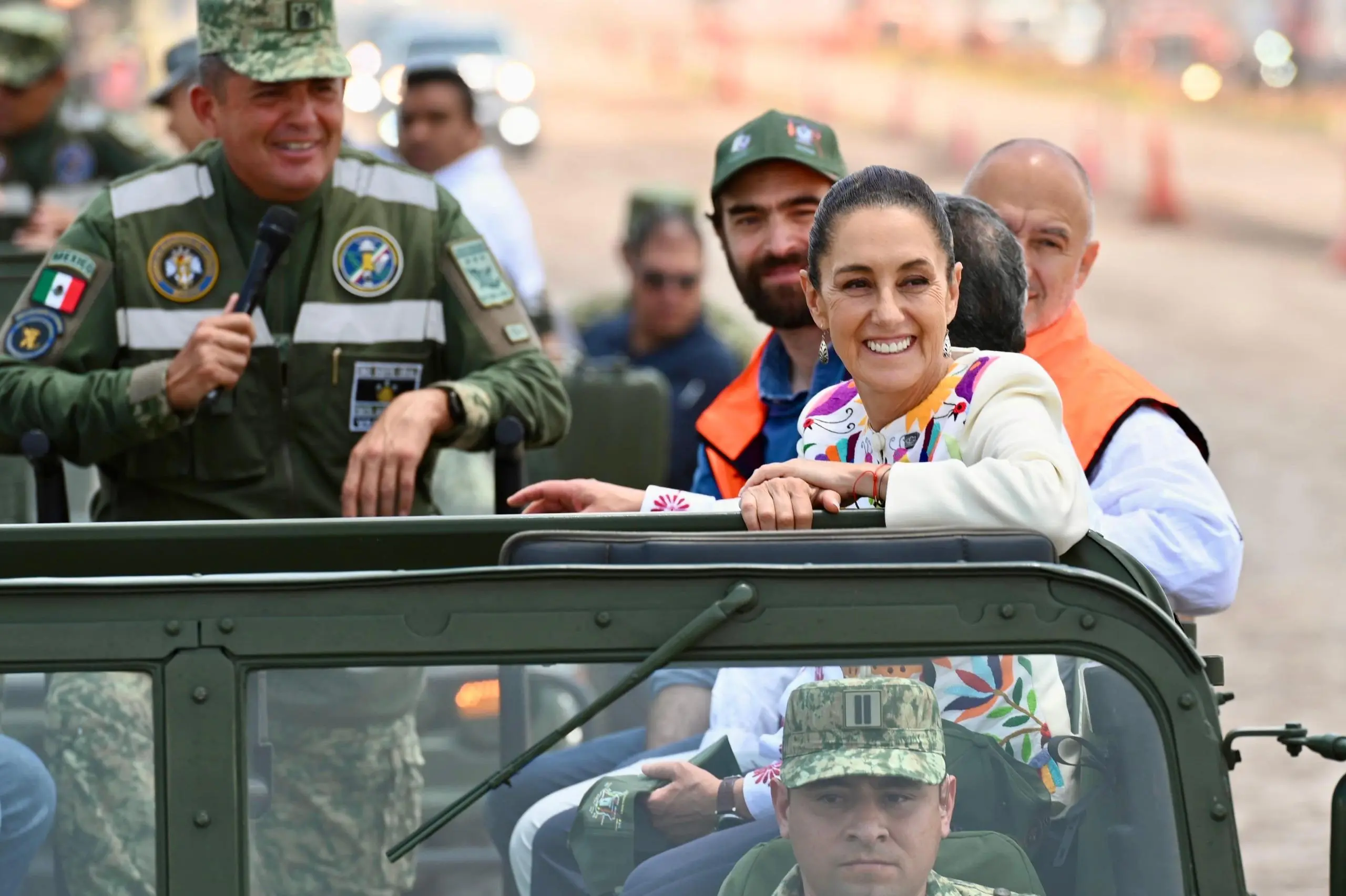 AVANZA CONSTRUCCIÓN DE TREN MÉXICO-PACHUCA; PRESIDENTA CLAUDIA SHEINBAUM SUPERVISA OBRA