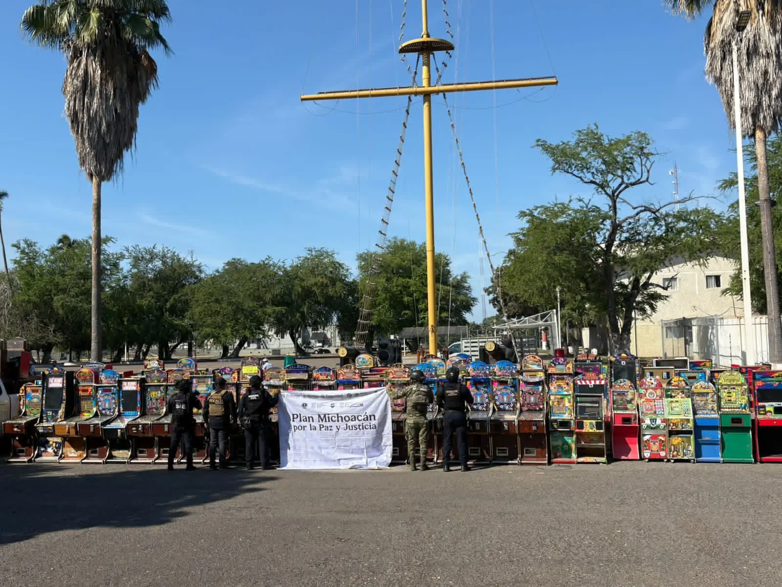 Avanza estrategia contra la extorsión con decomiso de tragamonedas en Morelia, Uruapan y Apatzingán: SSP