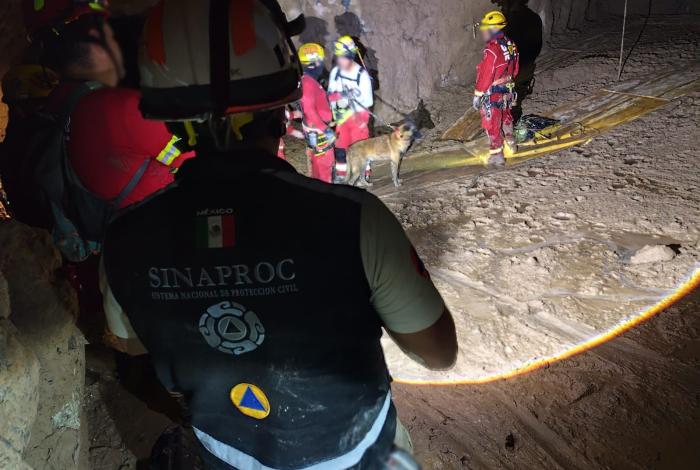 Avanzan labores de rescate en la Mina Santa Fe de Sinaloa; aún quedan tres mineros por rescatar