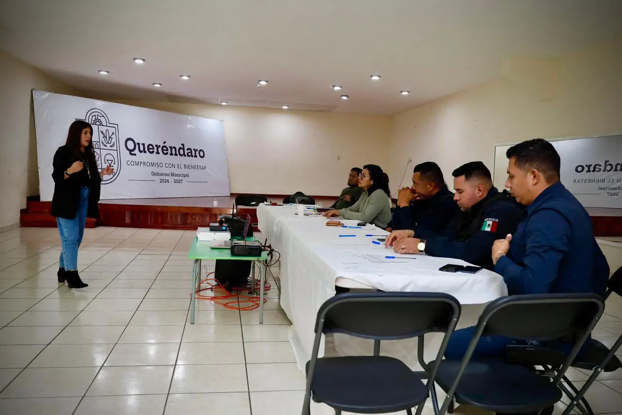 Ayuntamiento de Queréndaro refuerza capacidades institucionales para la atención de casos de violencia contra las mujeres