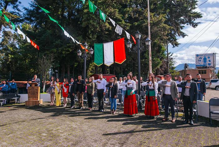 Ayuntamiento de Salvador Escalante realiza homenaje a los Niños Héroes