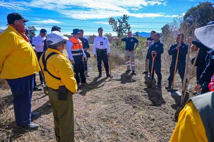 Ayuntamiento de Zacapu inicia con capacitaciones para prevenir incendios y preservar áreas verdes