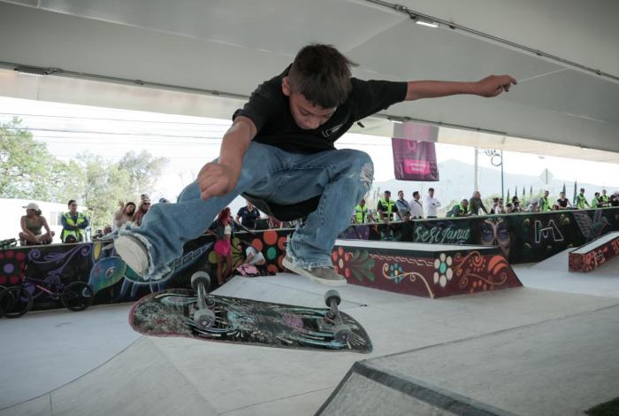 Bajopuente del Paso Catrinas da vida a la cultura urbana con su skatepark