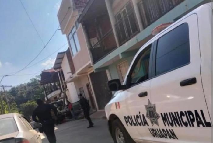 Bal3an a un hombre en Uruapan