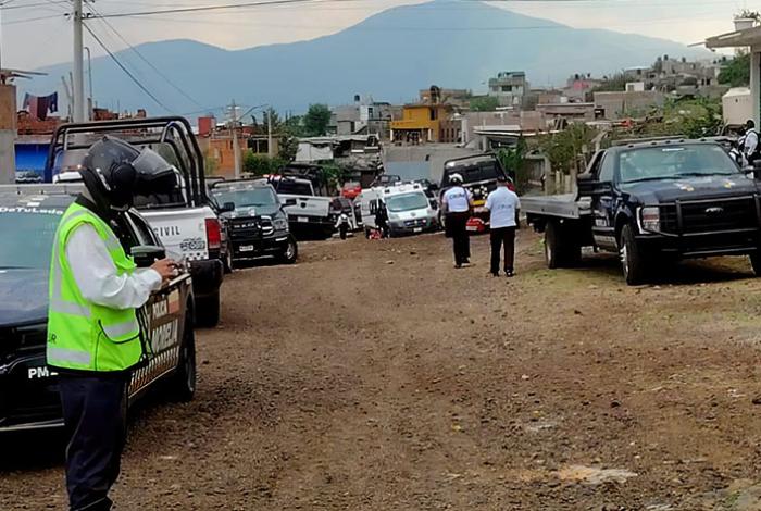 Balean a policía municipal en Ciudad Jardín, en Morelia