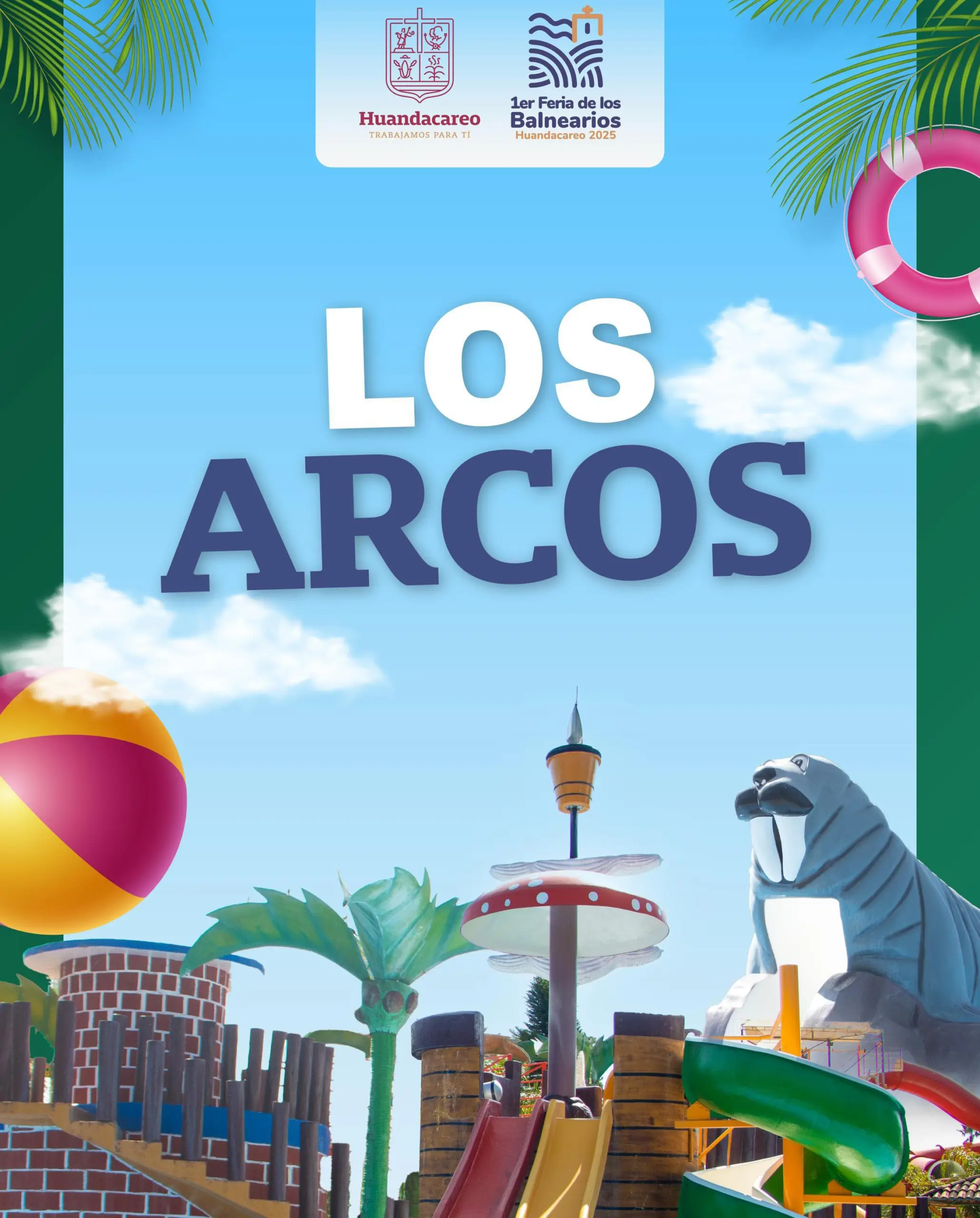 Balneario Los Arcos, otro de los espacios que podrás disfrutar en la 1er Feria de los Balnearios: Alexis Velázquez