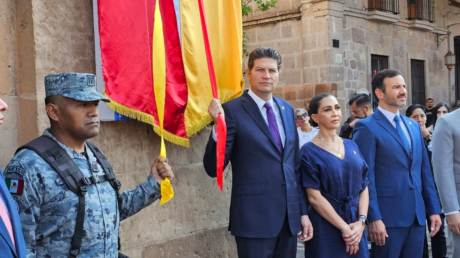 Bando solemne marca el inicio del 485 aniversario de Morelia