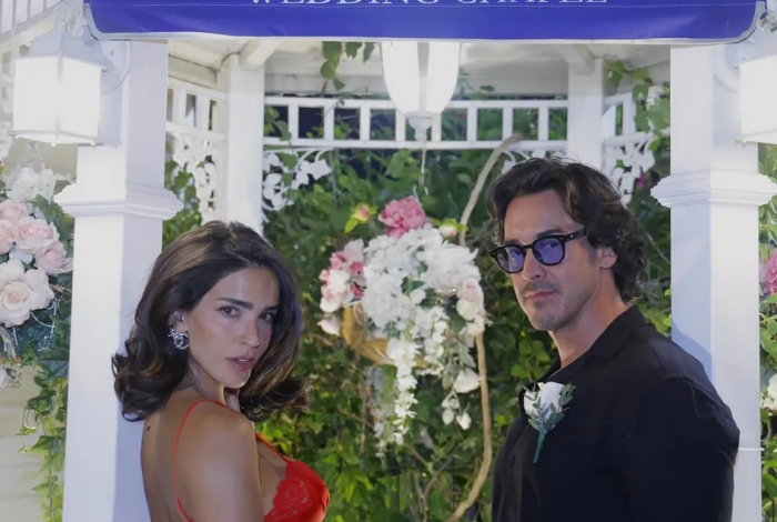 Bárbara de Regil renueva votos con Fernando Schoenwald en Las Vegas