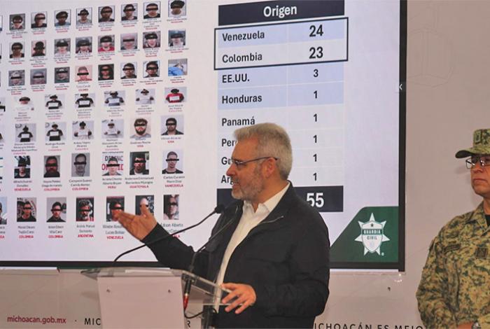 Bedolla afirma que el homicidio en Michoacán sigue a la baja; destaca reducción de 63%