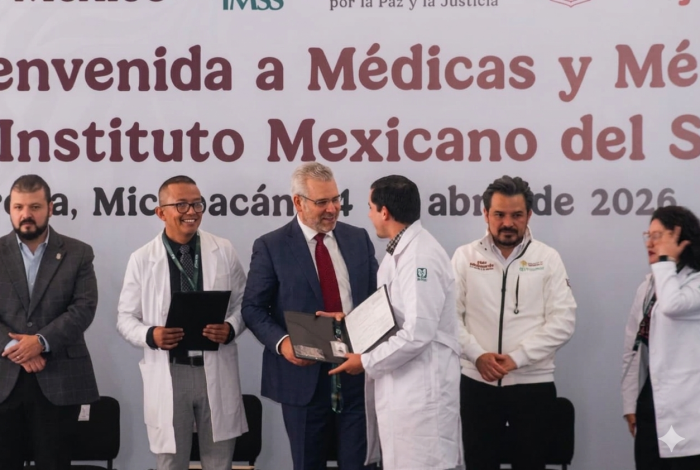 Bedolla anuncia que IMSS arranca construcción del hospital en Villas del Pedregal