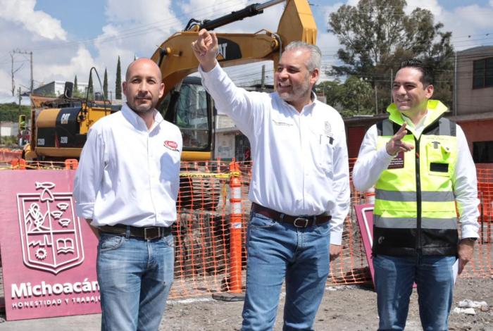 Bedolla ejecuta paquete de obras por cerca de 10 mil mdp para modernizar Morelia