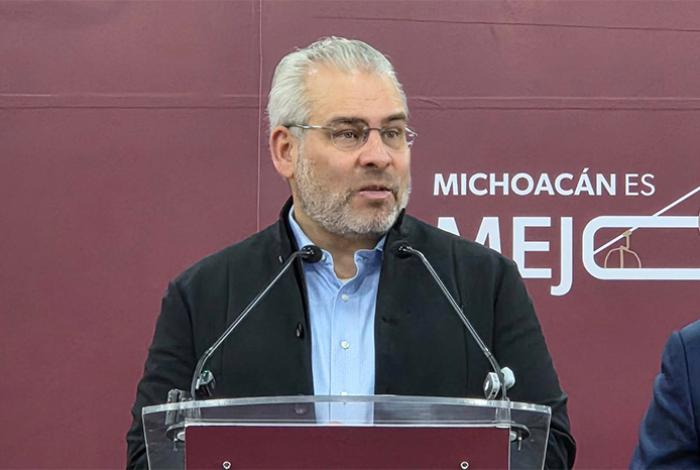 Bedolla: “El Macas”, exescolta de Carlos Manzo, fue trasladado por su alta peligrosidad