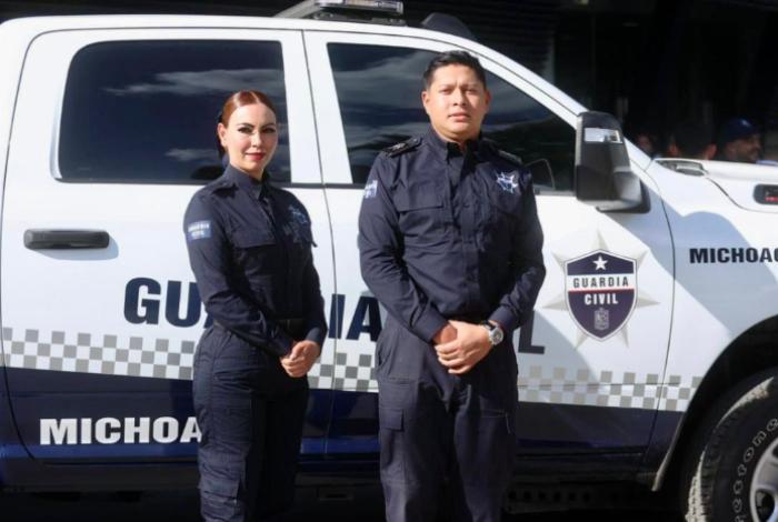 Bedolla transforma a la Guardia Civil en una policía profesional y equipada