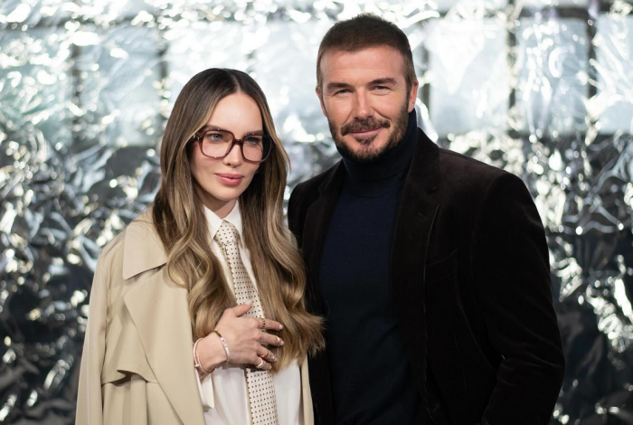 Belinda y Beckham deslumbran en desfile de Boss