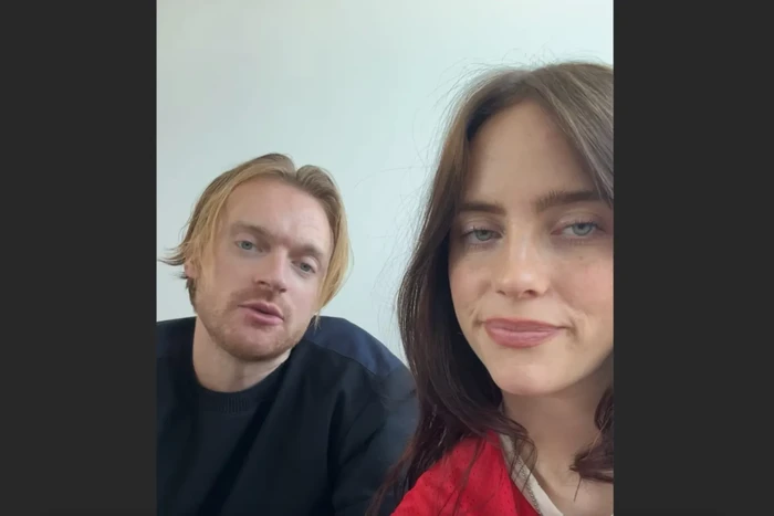 Billie Eilish y Finneas a favor de Kamala Harris