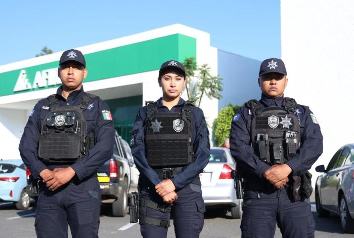 Blindan zonas bancarias en Michoacán; Guardia Civil despliega operativo contra robos