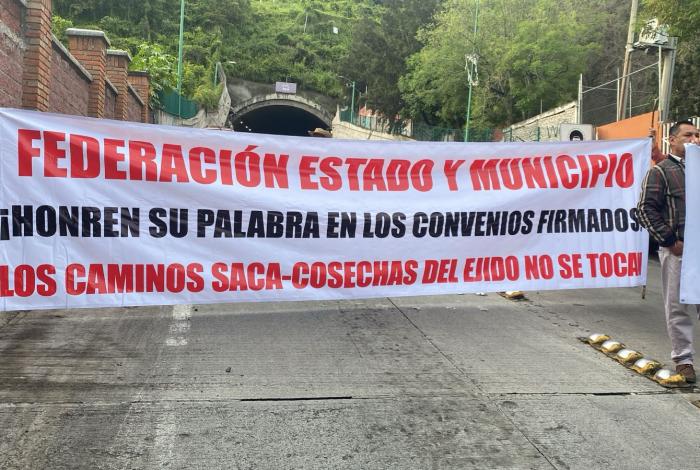 Bloquean Ramal Camelinas por tiempo indefinido