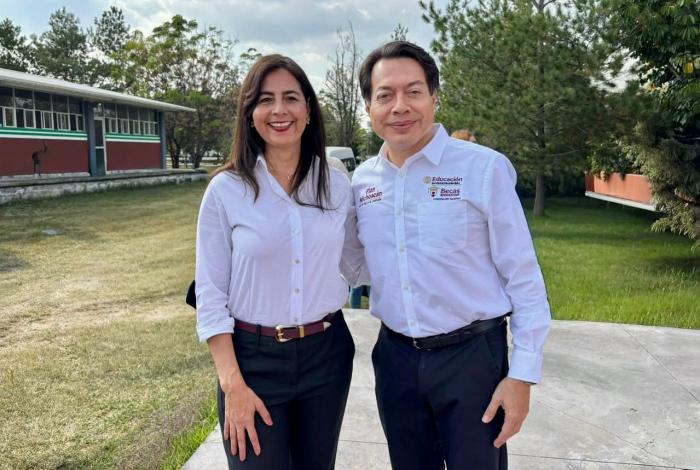 Buen trabajo de Gaby Molina y Federación, expuesto en visita Sheinbaum