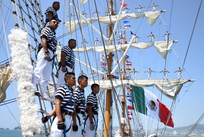 Buque Escuela Cuauhtémoc: Listo para Zarpar a México