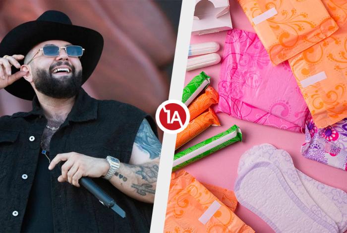 Buscan recaudar 100 mil productos de gestión menstrual con concierto de Carín León