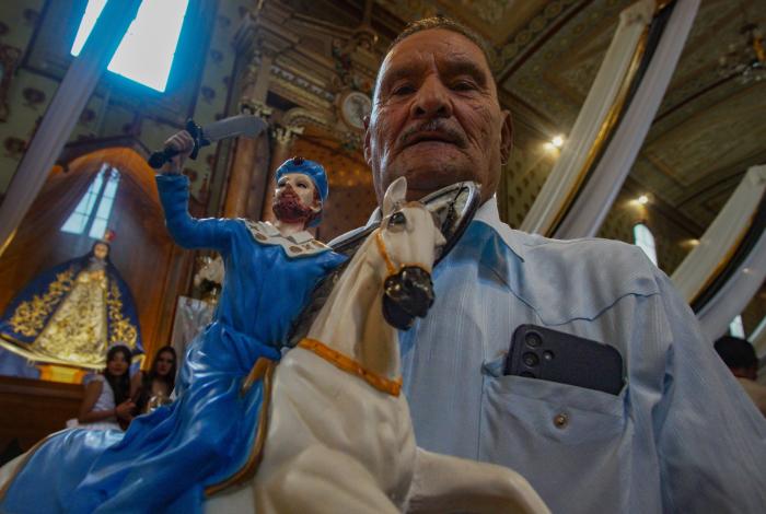 Cabalga la fe en Capula, en honor a Santiago