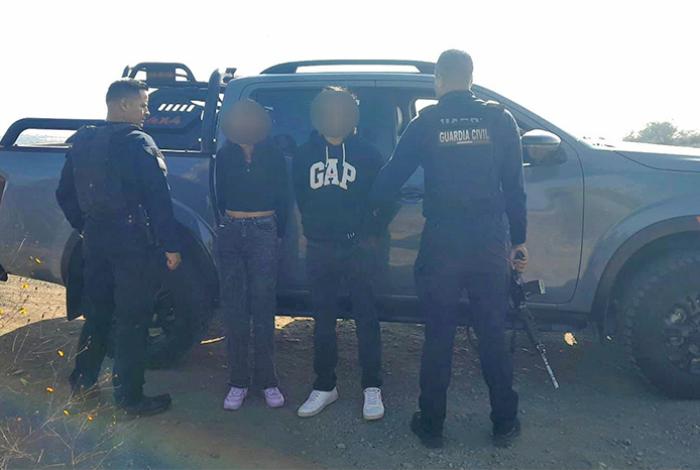 Caen dos personas en Charo con pistola y vehículo robado tras operativo de la GC