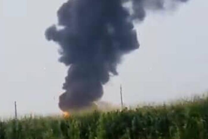 Caída de rayo ocasiona incendio en la Subestación de la CFE en Maravatío