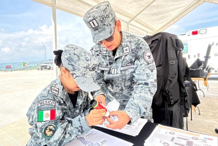 Camila es nombrada “Guardia Honoraria” en cuartel Tarímbaro de la Guardia Nacional
