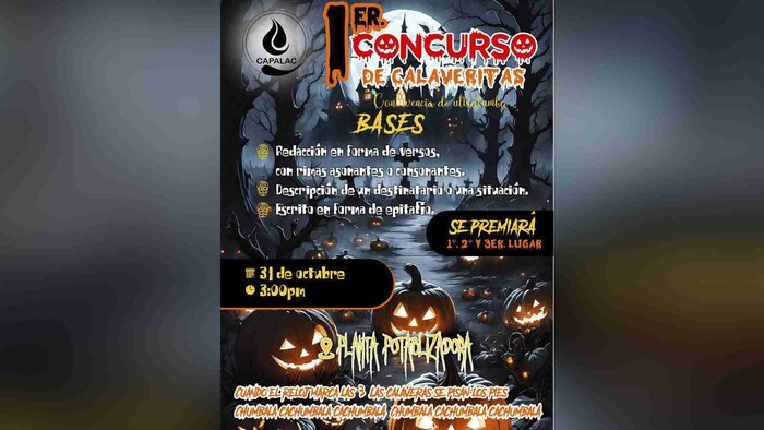 Capalac Anuncia 1er. Concurso de Calaveritas y Exhibición de Altar