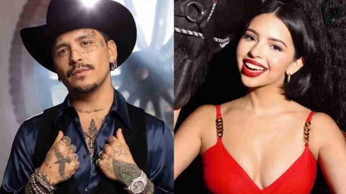 Captan a Christian Nodal y Ángela Aguilar juntos en Italia