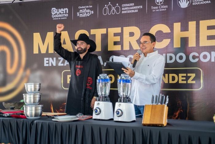 Carlos Soto reconoce a Ricardo Hernández por poner en alto a Zamora en MasterChef