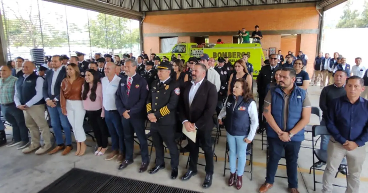 Celebran a Bomberos de Morelia en su día