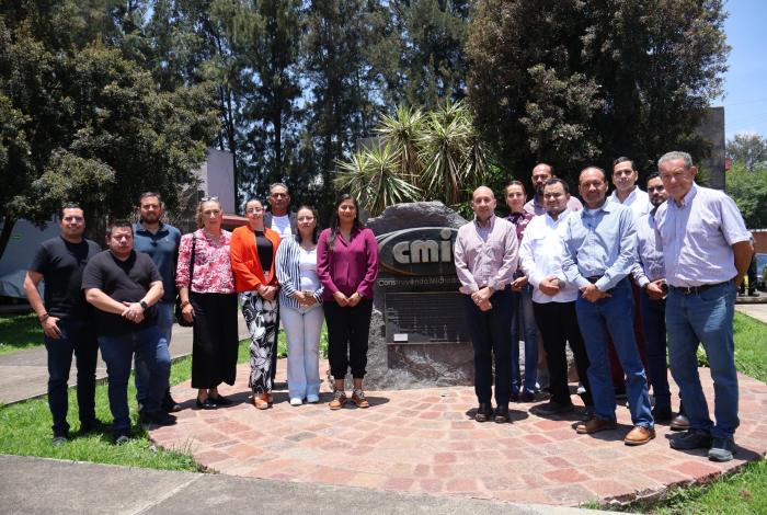Celeste Ascencio dialoga con integrantes de la CMIC Michoacán para fortalecer el desarrollo del estado