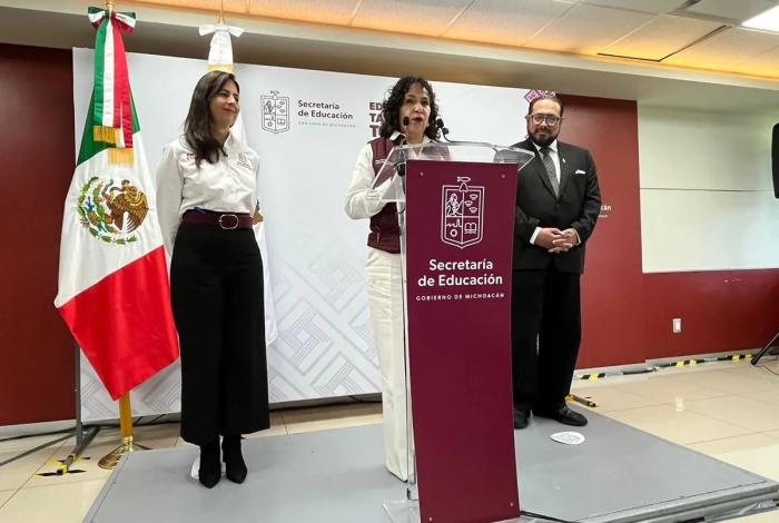 “Cero corrupción en la SEE Michoacán”, asegura subsecretaria de Básica