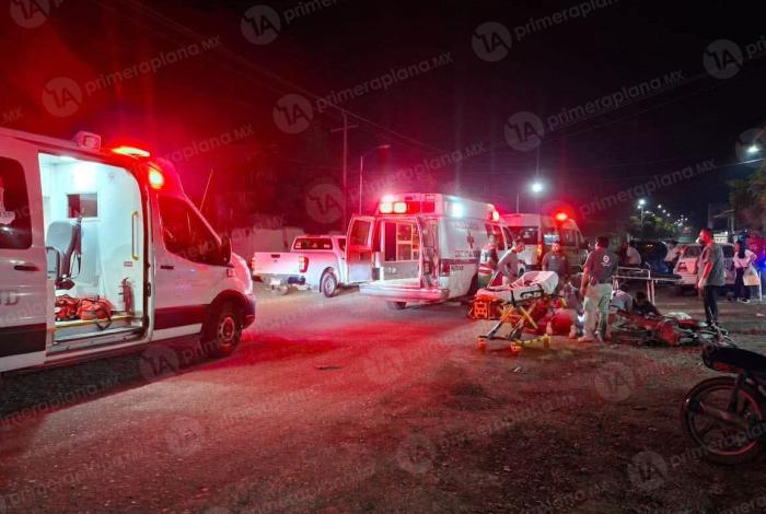 Ch0que deja tres heridos en Huetamo, entre ellos un menor