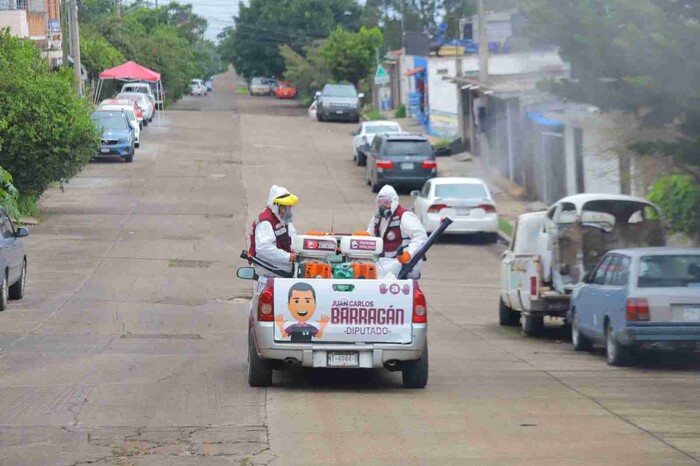 Échale una Mano contra el Dengue suma 70 colonias atendidas: JC Barragán