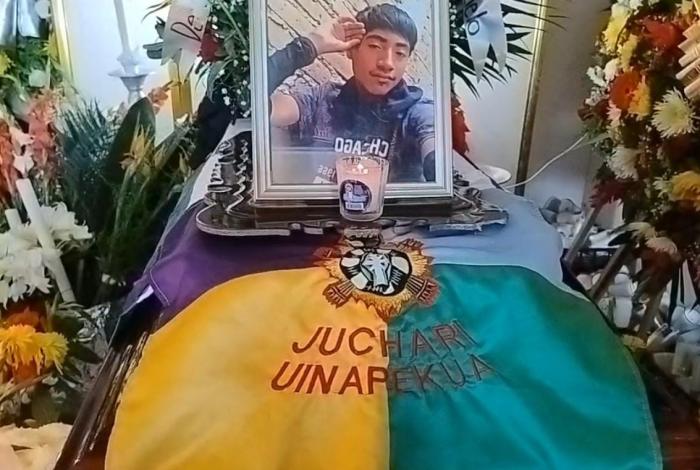 Cherán: Despiden a Francisco, guardián comunitario asesinado por delincuentes